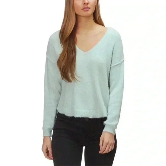 Free People Princess V Sweater Size M - Picture 1 of 13